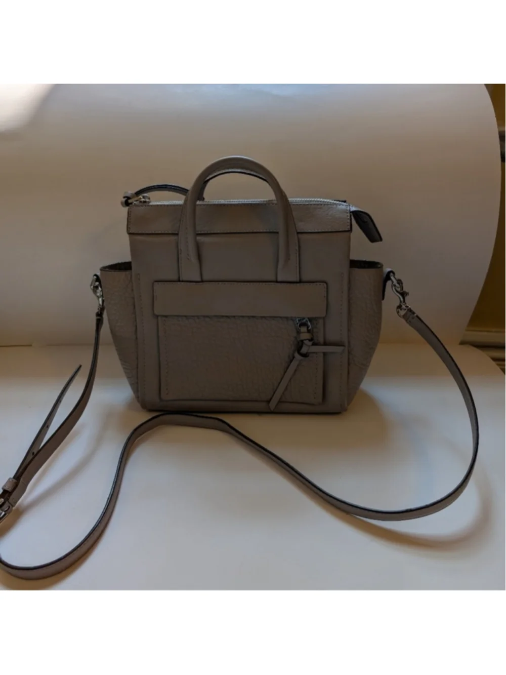 Coach BLEECKER LEATHER MINI RILEY CARRYALL J1393-27923 in VGUC